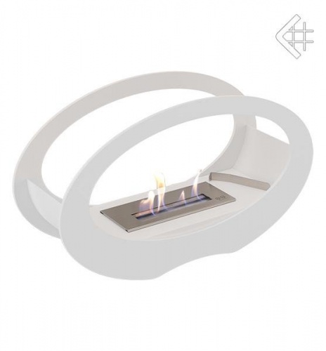 Настольный биокамин Kratki ECHO белый