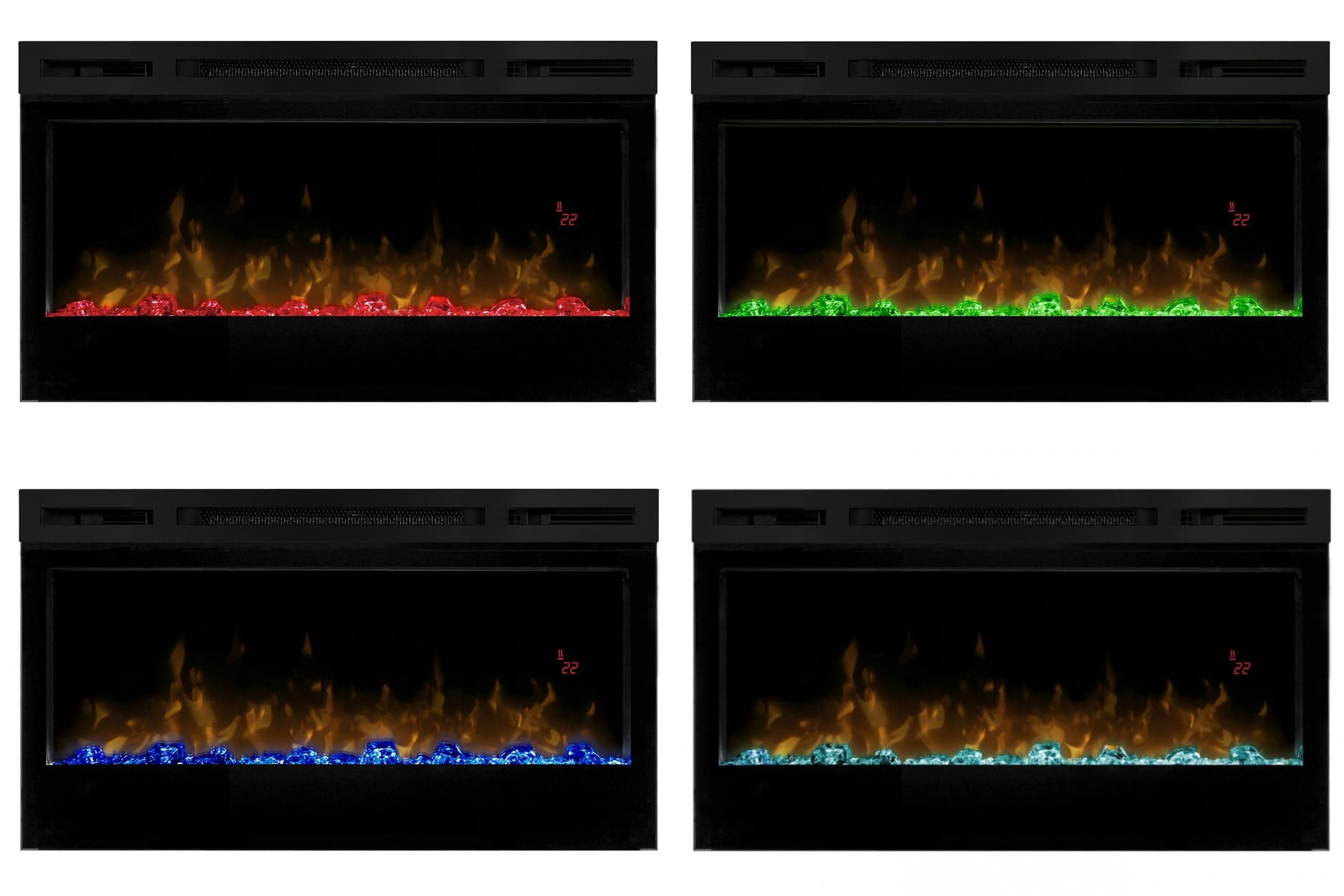 Линейный электроочаг Dimplex Prism 34