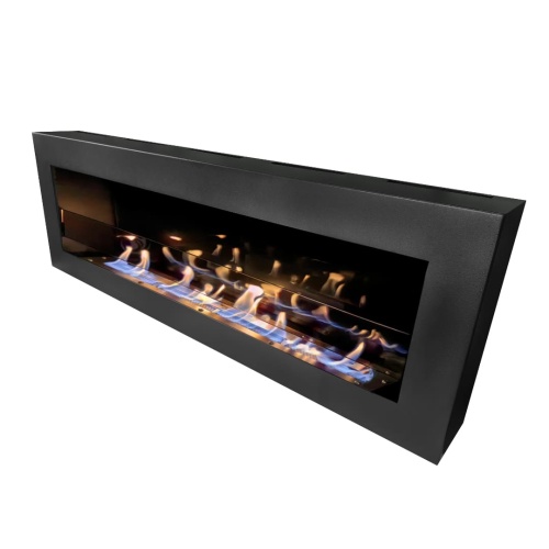 Биокамин "Русский огонь" Лофт 1500N настенный с защитным стеклом