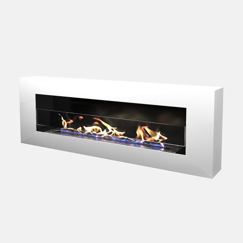 Биокамин "Русский огонь" Блонд 1500N настенный с защитным стеклом