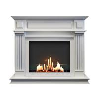 Биокамин в портале SteelHeat Amelia, стекло