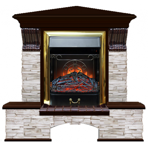 Бостон К Мисхор угловой (дуб)+Majestic Brass