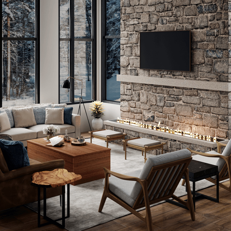 Автоматический биокамин SteelHeat AB 2500 по цене 675 300 руб.