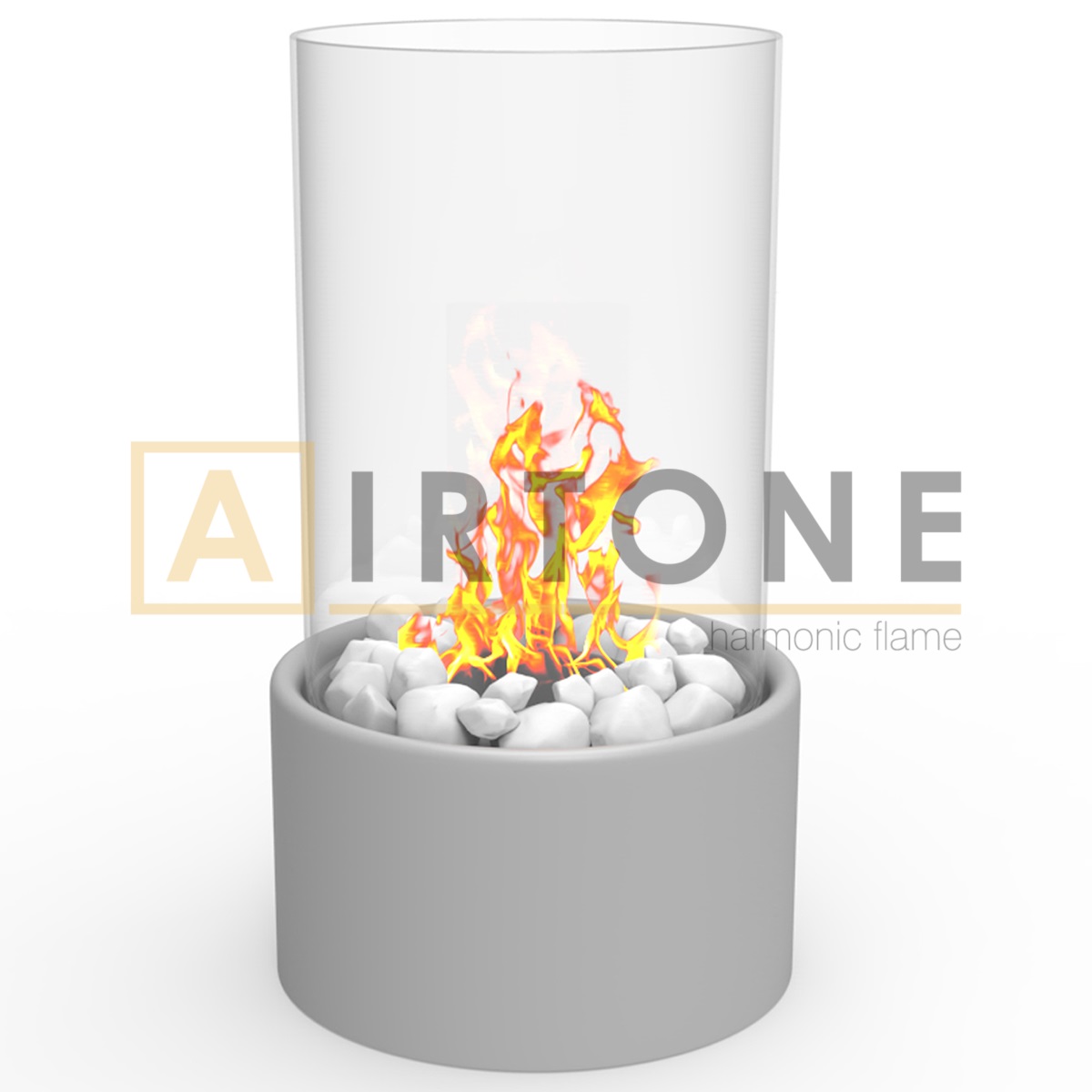 Биокамин настольный Airtone – Rond Grey по цене 8 000 руб.