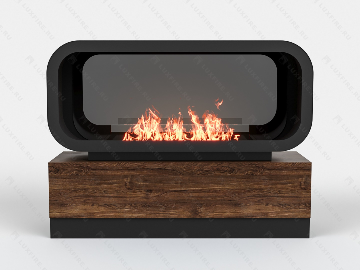 Тумба с автоматическим биокамином Lux Fire Genius-I 1000 по цене 890 000 руб.
