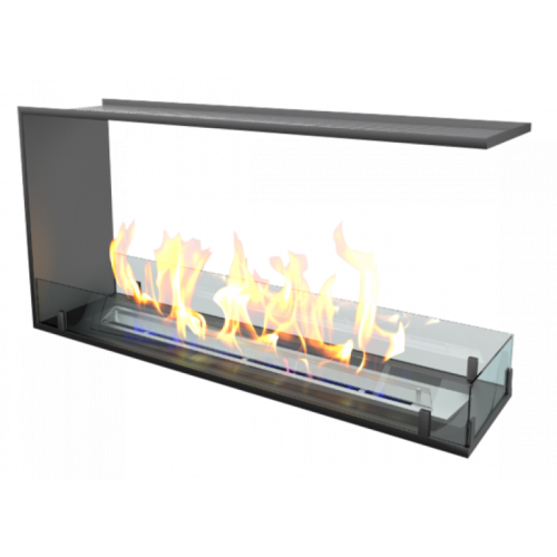 Встраиваемый торцевой сквозной очаг ZeFire Standart 1200