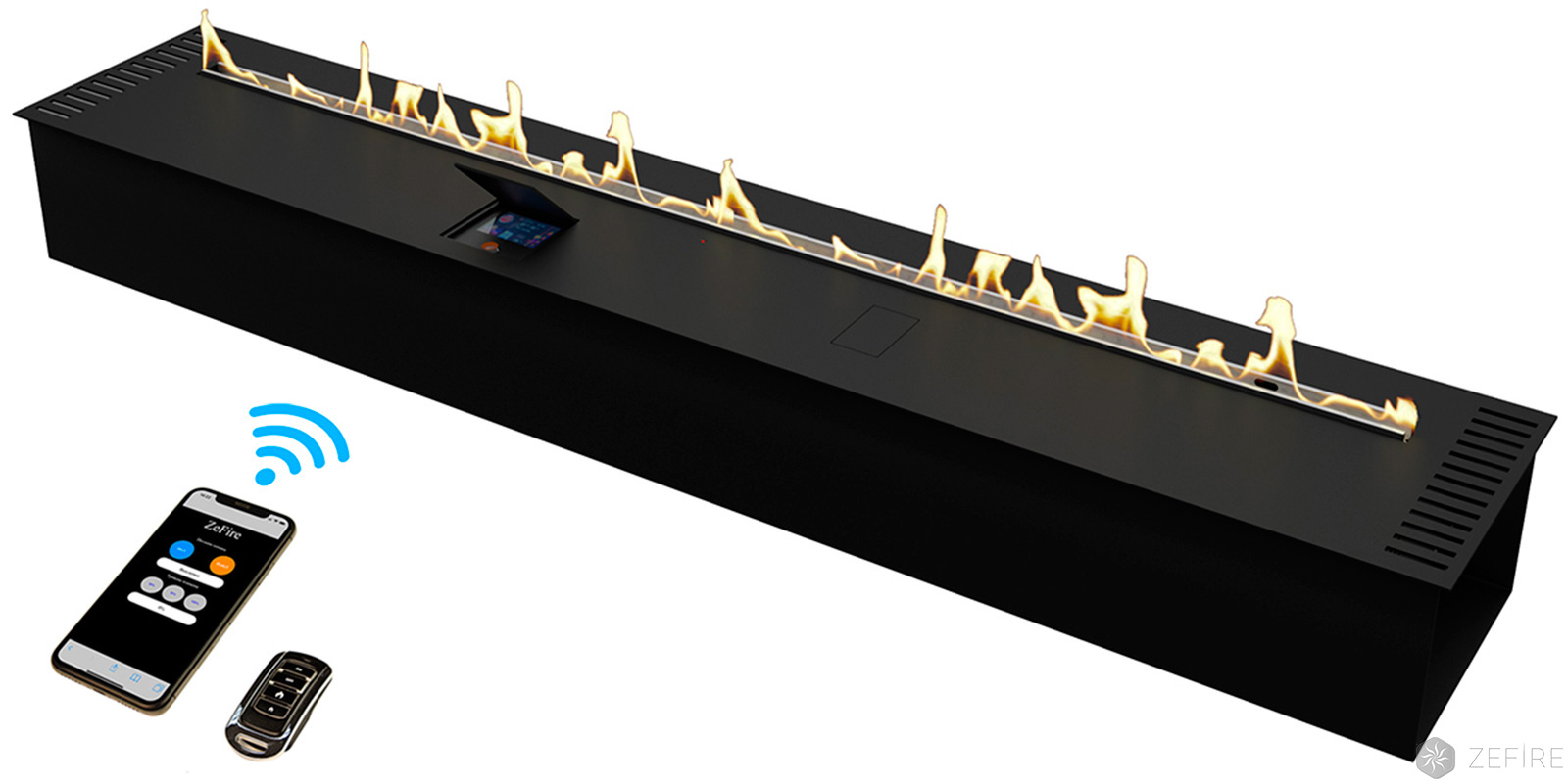 Автоматический биокамин ZeFire M 1600 с ДУ по цене 519 000 руб.
