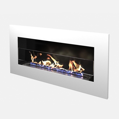 Биокамин "Русский огонь" Блонд 900V встраиваемый с защитным стеклом