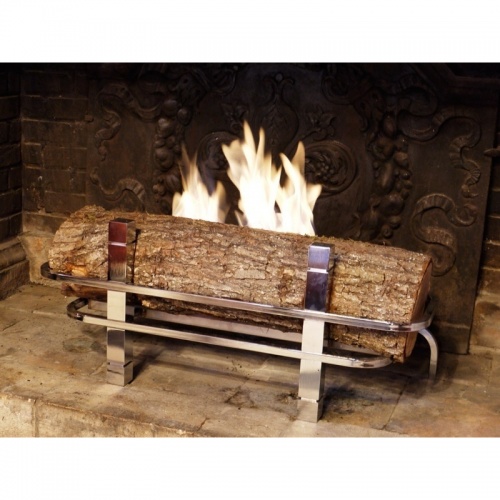 Биокамин Chateau de Changy Каминная вставка Art Deko XL Chrome