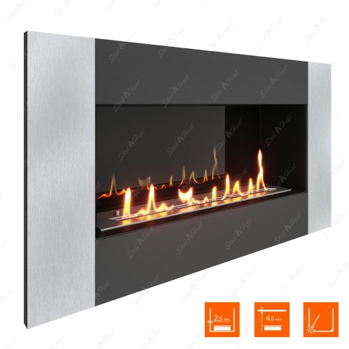 Биокамин SteelHeat GRAND-V 900 XL стемалит