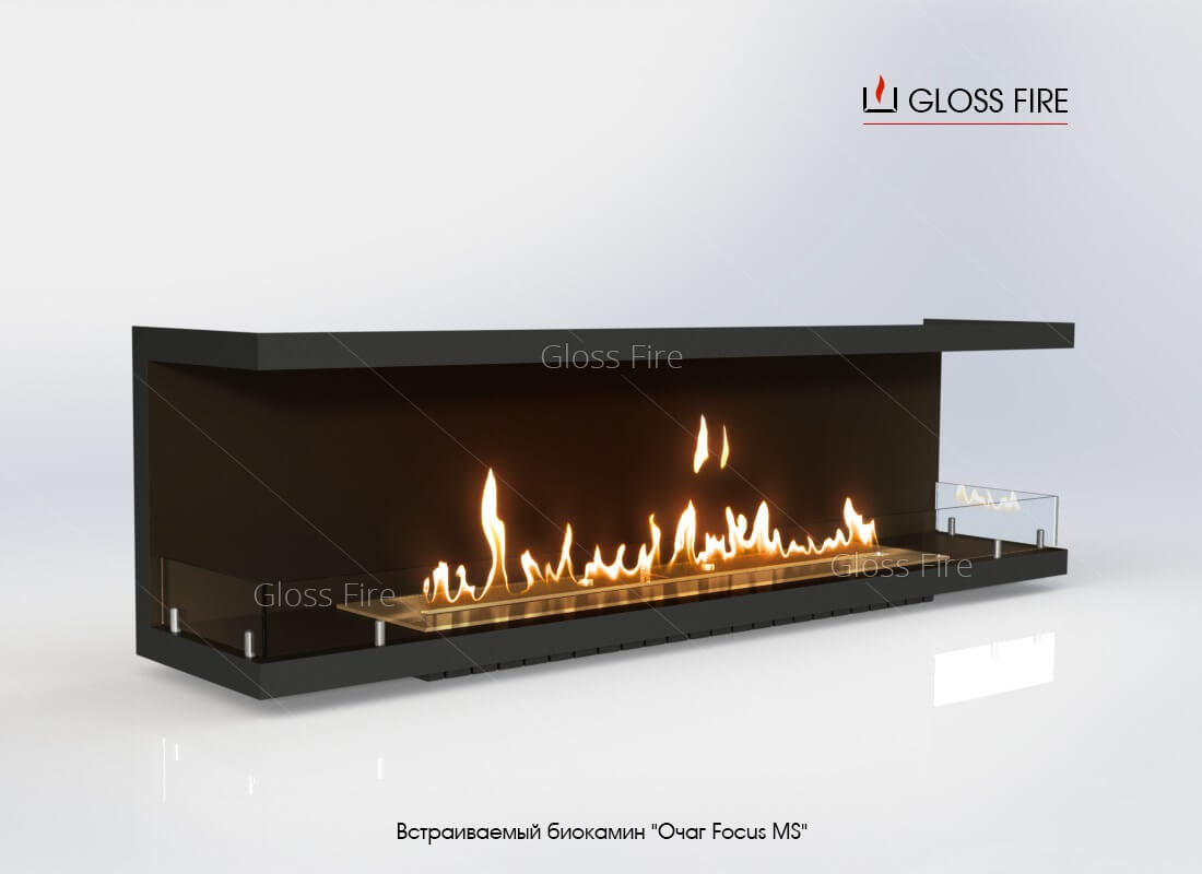 Встраиваемый биокамин Очаг Focus MS-арт.004 по цене 63 800 руб.