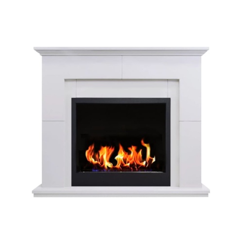 Биокамин в портале "Русский огонь" Пьер с защитным стеклом