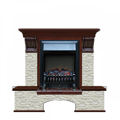 Бостон К Грот однотонный (красное дерево)+Fobos Black