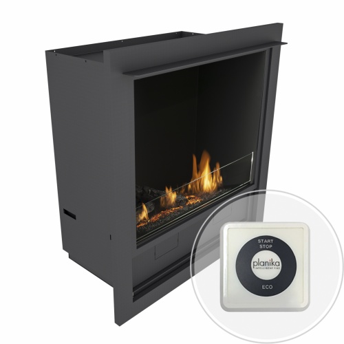 Биокамин  L-Fire in Casing with Frame + mesh