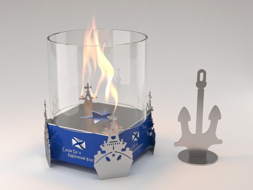 Биокамин настольный Lux Fire "ВОЕННО-МОРСКОЙ ФЛОТ"