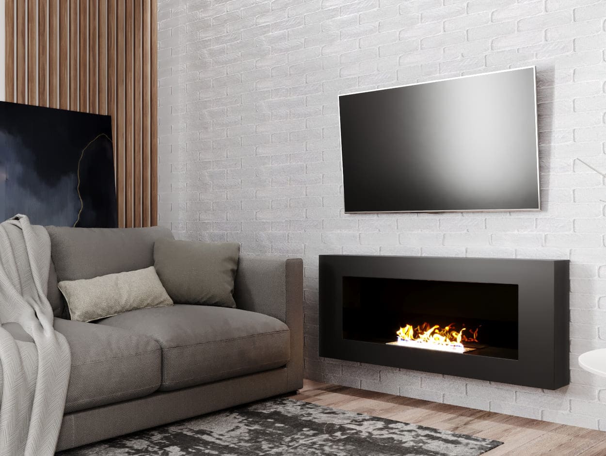 Биокамин "Русский огонь" Лайт 1200N настенный по цене 21 800 руб.