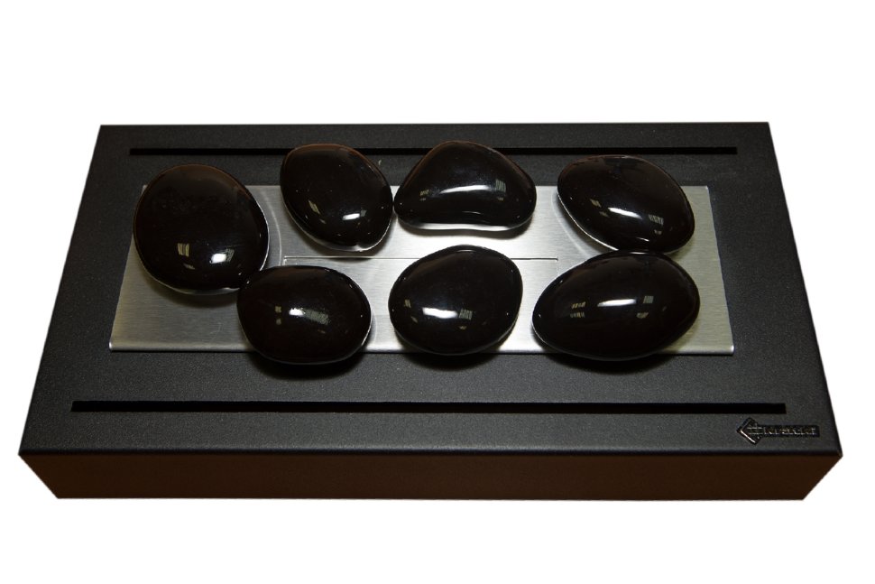 Декоративные элементы ГАЛЬКА ЧЕРНАЯ №7 по цене 1 900 руб.