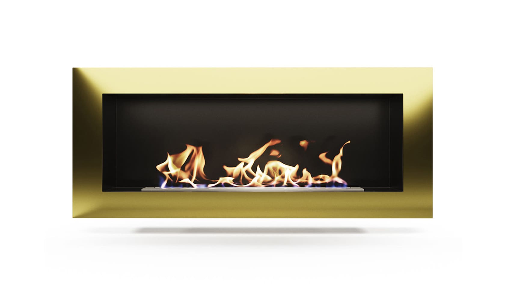 Биокамин "Русский огонь" Барокко 1500N настенный с защитным стеклом по цене 65 400 руб.