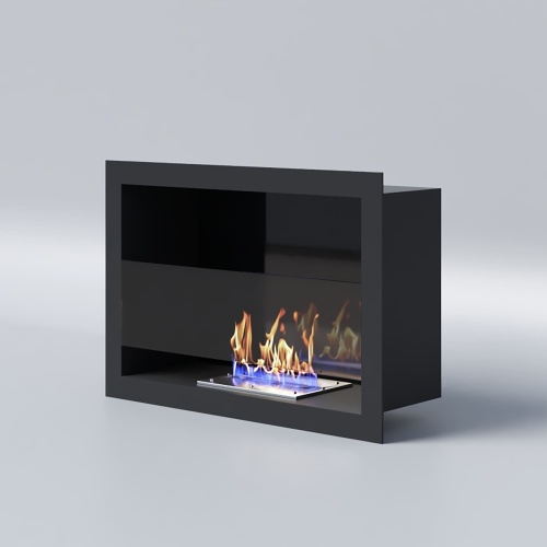 Биокамин "Русский огонь" Лайт 460V встраиваемый с защитным стеклом