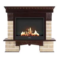 Биокамин в портале SteelHeat WS, стекло