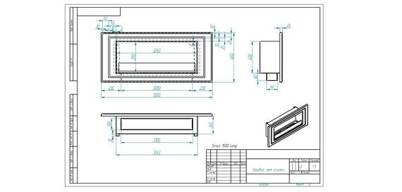 Биокамин ZeFire Sirius 1500 LONG по цене 63 500 руб.