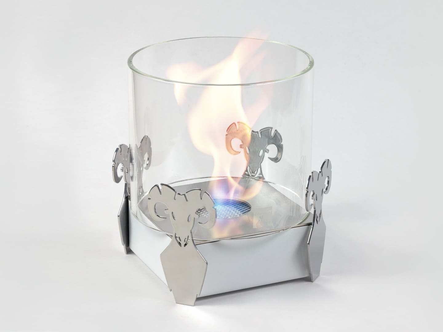 Настольный биокамин Lux Fire Зодиак "Овен" Белый по цене 15 000 руб.