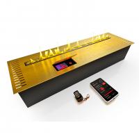 Автоматический биокамин ZeFire M 1000 латунный с ДУ