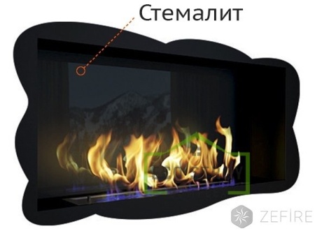 Стемалит для Биокамина торцевой Standart 1100 по цене 17 500 руб.