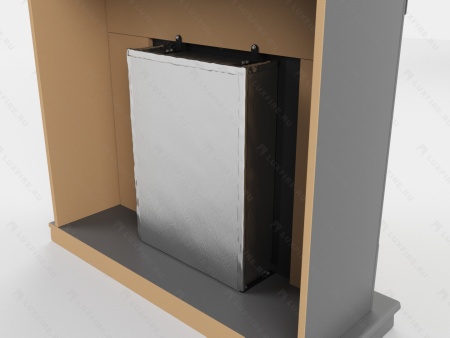 Биокамин Lux Fire с порталом Беркут 24, графит по цене 98 631 руб.