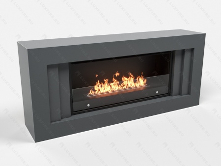 Биокамин Lux Fire с порталом Гринго 42, графит по цене 111 177 руб.