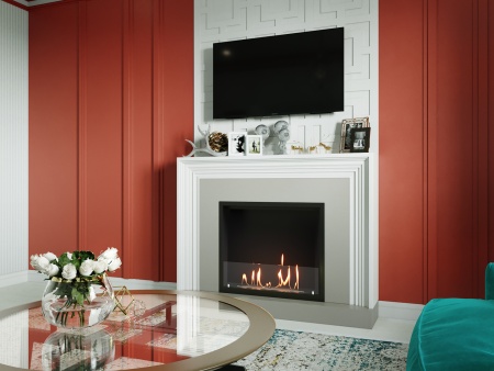 Встроенный биокамин Lux Fire Кабинет 610 М по цене 54 450 руб.