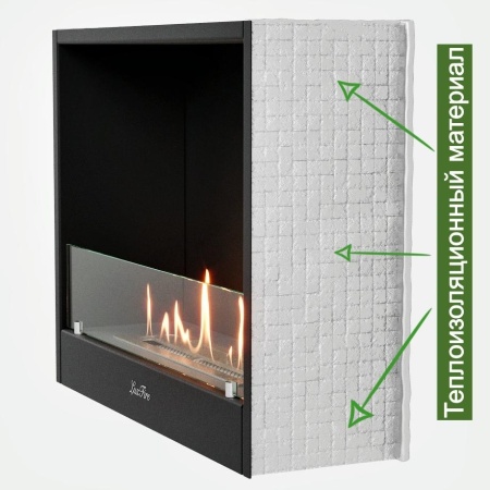 Портальный биокамин Lux Fire "Фаер Бокс 1 - 25.5" по цене 52 514 руб.