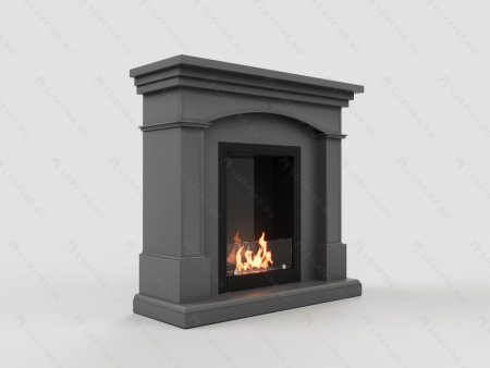 Биокамин Lux Fire с порталом Орел 24, графит по цене 105 907 руб.
