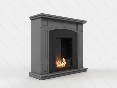 Биокамин Lux Fire с порталом Беркут 24, графит по цене 98 631 руб.